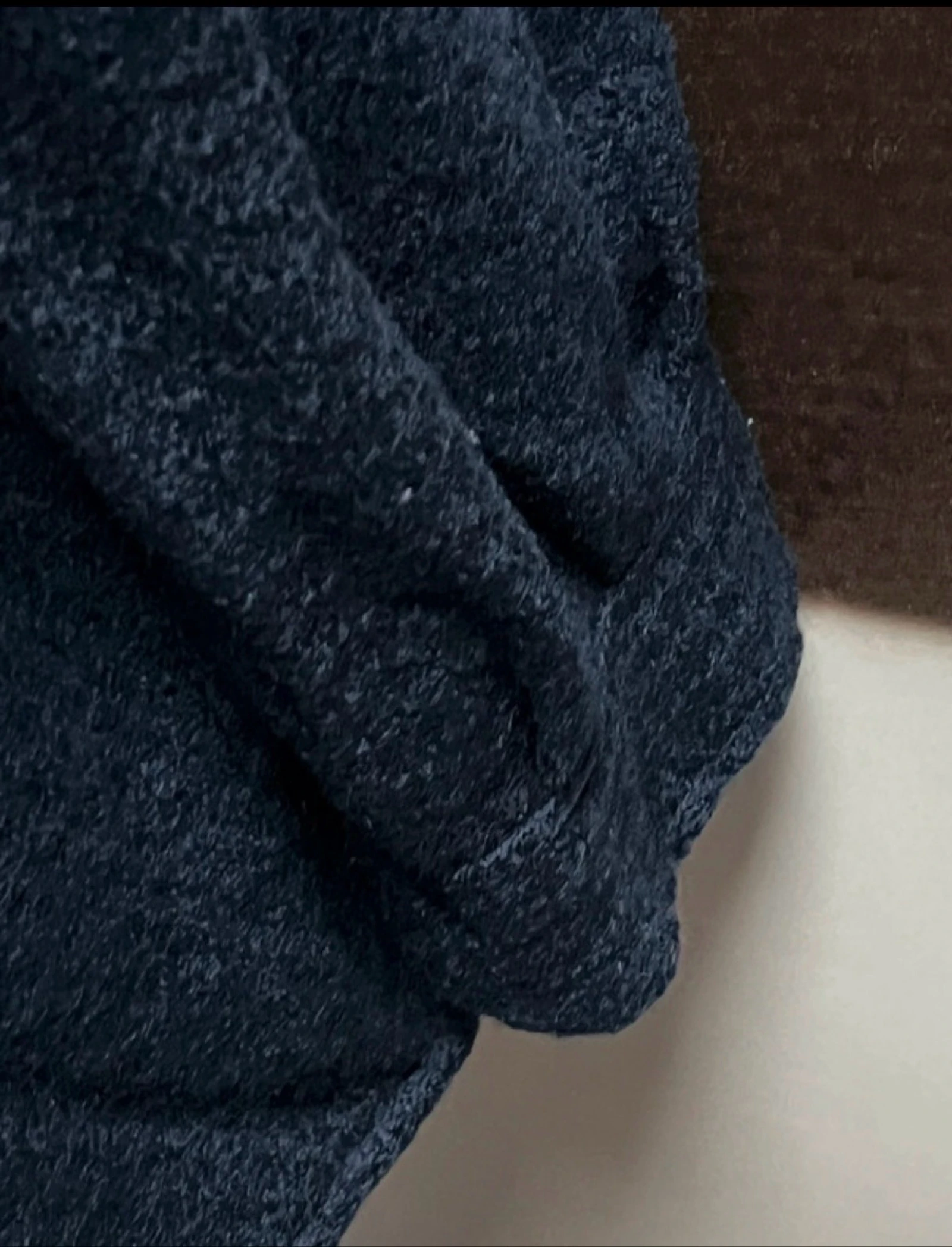 Vintage wool jacket with belt – photo 8